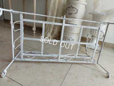 画像16: アンティークアイアン製ドールベッド