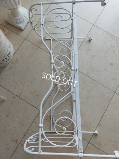 画像14: アンティークアイアン製ドールベッド