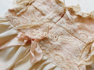 画像4: アンティークレースドールドレス&ボネ