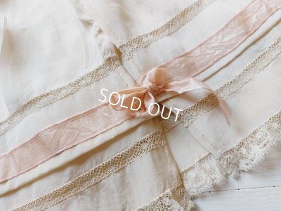 画像5: アンティークレースドールドレス&ボネ