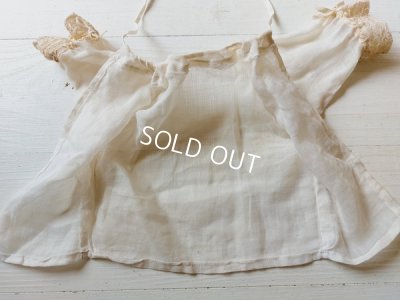 画像10: アンティークレースドールドレス&ボネ