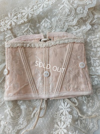 画像7: アンティークドールコルセット