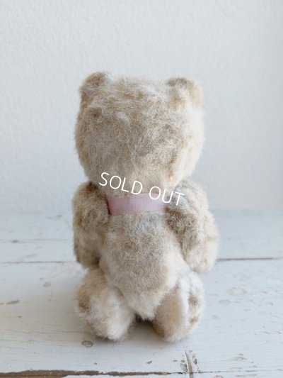 画像9: アンティーク小さなホワイトテディベア