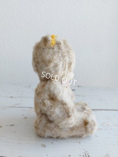 画像11: アンティーク小さなホワイトテディベア