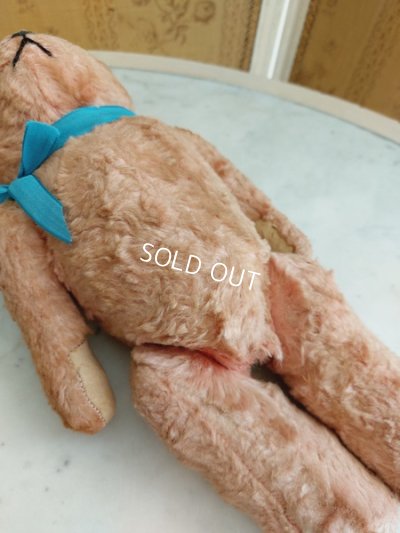 画像16: アンティークフレンチピンクテディベア