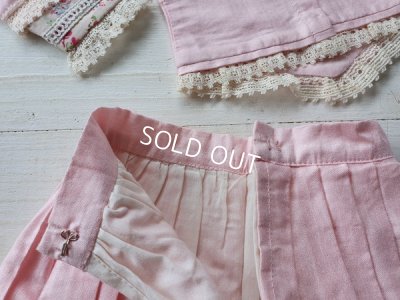 画像6: アンティークドールドレス&ボネ