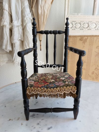 画像5: ナポレオン三世スタイルドールチェア