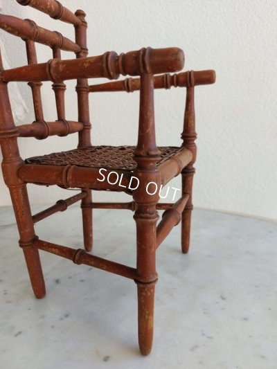 画像4: アンティークドールチェア