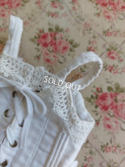 画像4:  アンティーク小さなドールコルセット