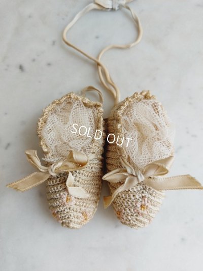 画像2: アンティークドールシューズ