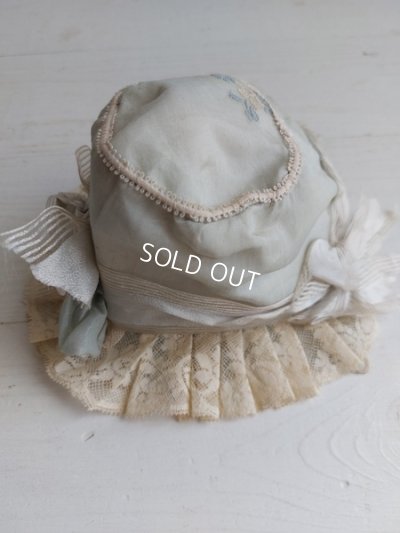 画像13: アンティークレースドールドレス&ボネ