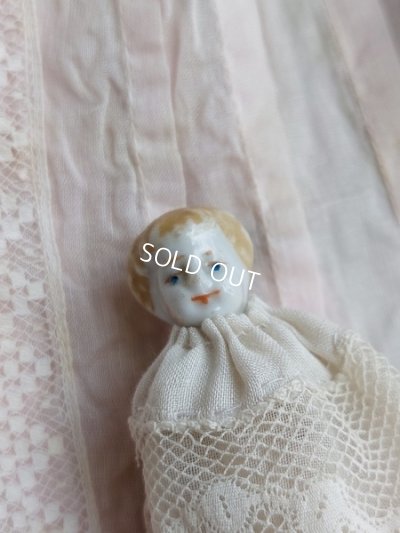 画像2: 小さなブロンドチャイナヘッドドール