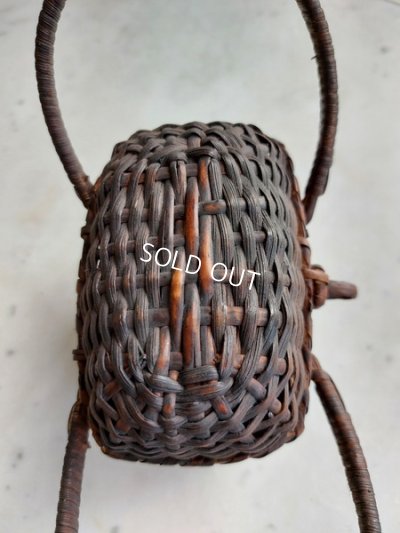 画像9: アンティークドールバスケット