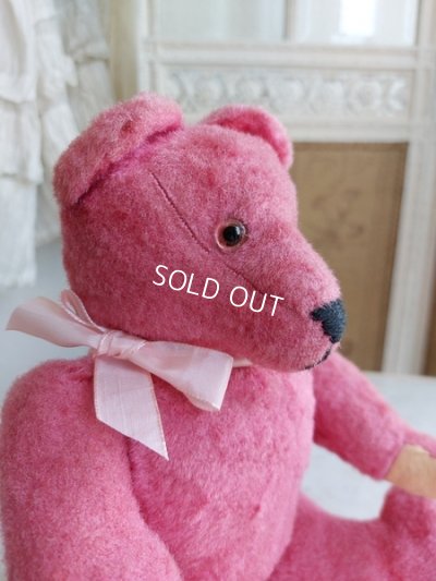 画像4: アンティークピンクテディベア