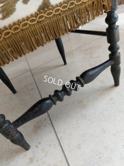 画像13: ナポレオン三世スタイルドールチェア