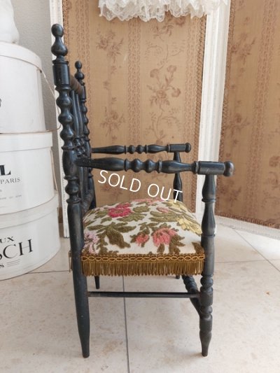 画像14: ナポレオン三世スタイルドールチェア