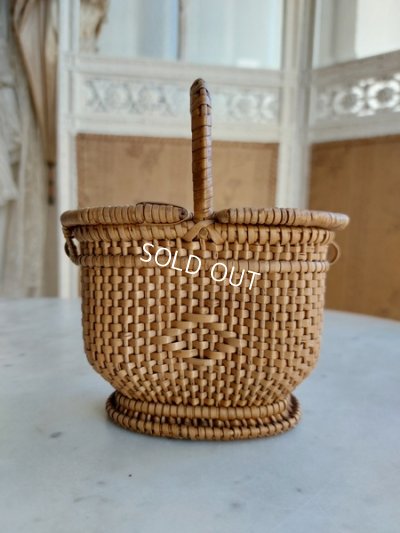 画像6: アンティークドールバスケット