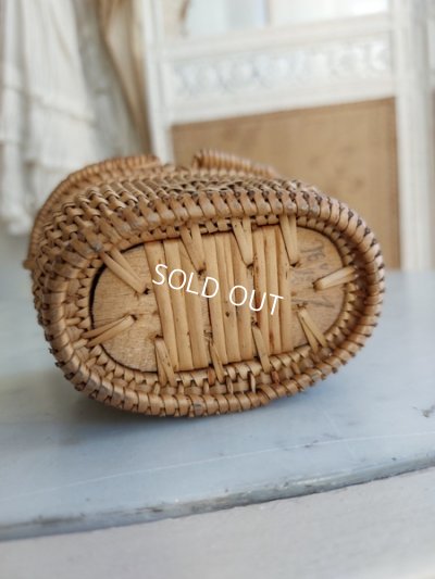 画像12: アンティークドールバスケット