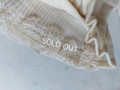 画像7: アンティーク小さなドール用ドレスとボネ