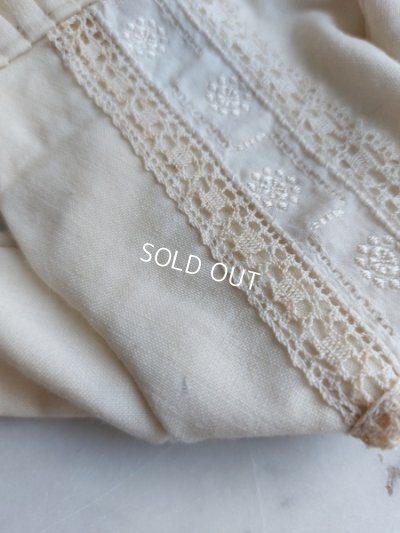 画像5: アンティーク小さなドール用ドレスとボネ