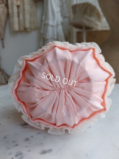 画像5: アンティークセルロイドドール付天蓋ドールベッド