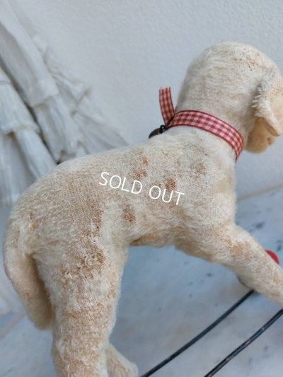 画像13: シュタイフ車輪付羊