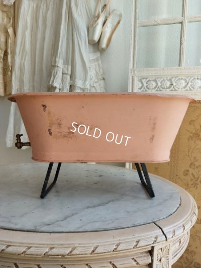 画像15: アンティークドールバスタブ