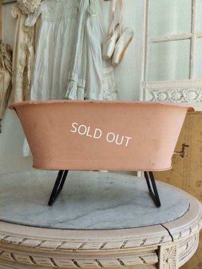 画像19: アンティークドールバスタブ