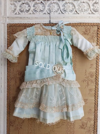 画像2: アンティークレースドールドレス