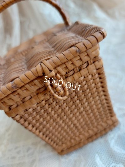 画像10: アンティークドールバスケット