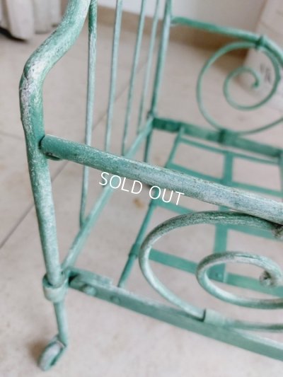 画像16: アンティークアイアンドールベッド