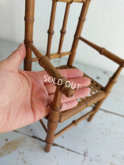 画像2: アンティークドールチェア