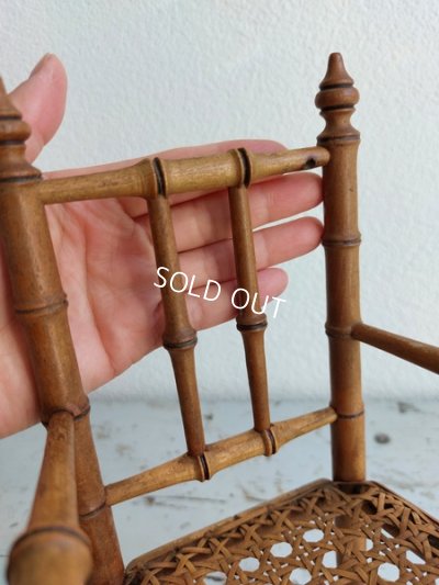 画像10: アンティークドールチェア