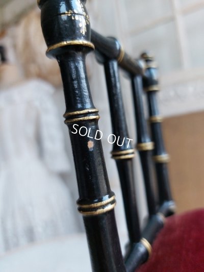 画像4: アンティークナポレオン三世スタイルドールチェア