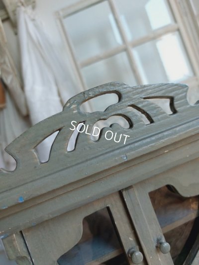 画像6: アンティークドールカップボード&フットレスト