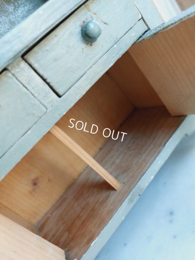 画像5: アンティークドールカップボード&フットレスト