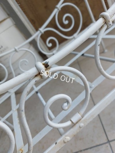 画像3: アンティークアイアン製ドールベッド