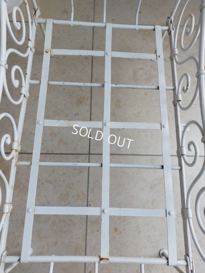 画像15: アンティークアイアン製ドールベッド