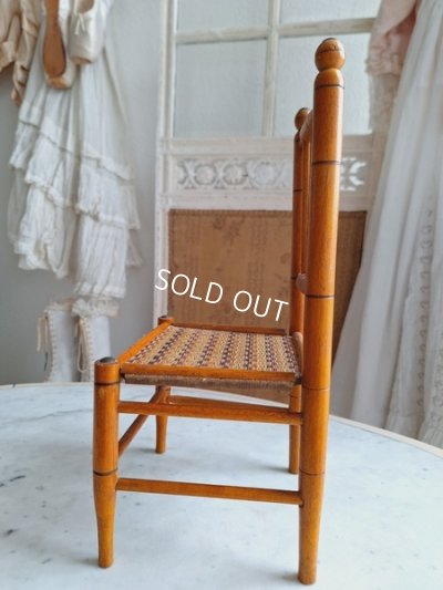 画像25: アンティークドールチェア