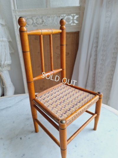 画像21: アンティークドールチェア