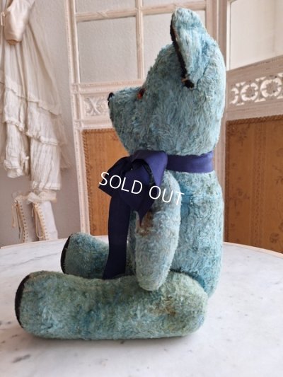 画像14: アンティークブルーテディベア