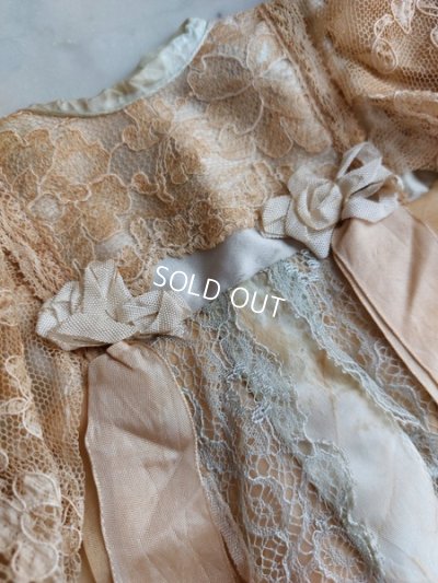 画像16: アンティークレースドールドレス＆ボンネット