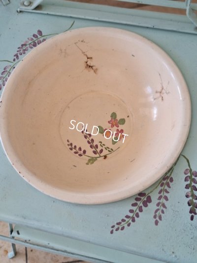 画像20: アンティークブリキウォッシュタブテーブルセット