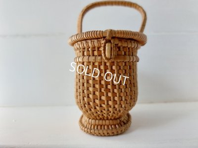 画像11: アンティークドールバスケット