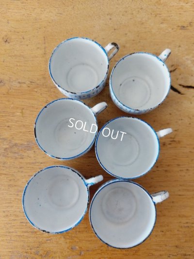 画像14: アンティークホーローおままごとティーセット