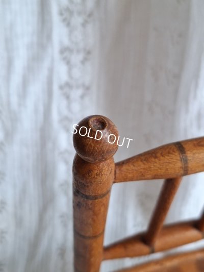 画像3: アンティーク小さなドールチェア