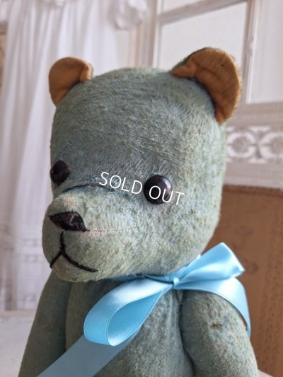 画像19: アンティークブルーテディベア