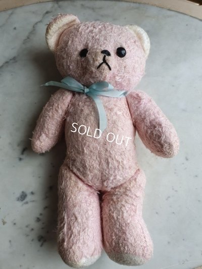 画像7: アンティークピンクテディベア
