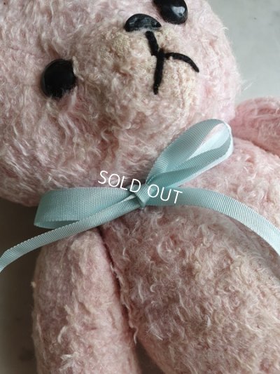 画像6: アンティークピンクテディベア