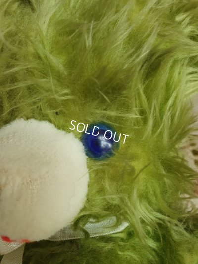 画像6: アンティークグリーンテディベア